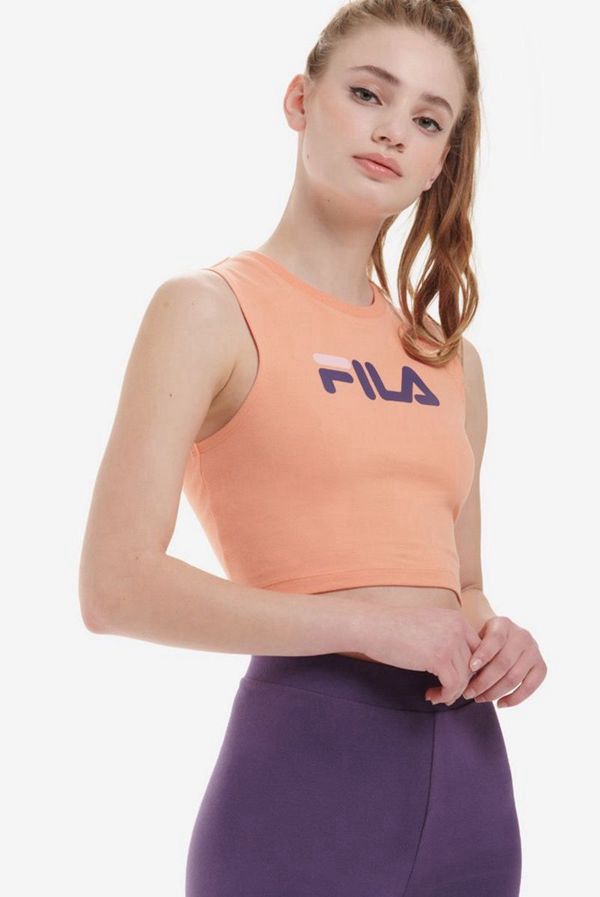 Tops Fila Mujer Moradas / Rosas - Inez Crop - España 072935NHY